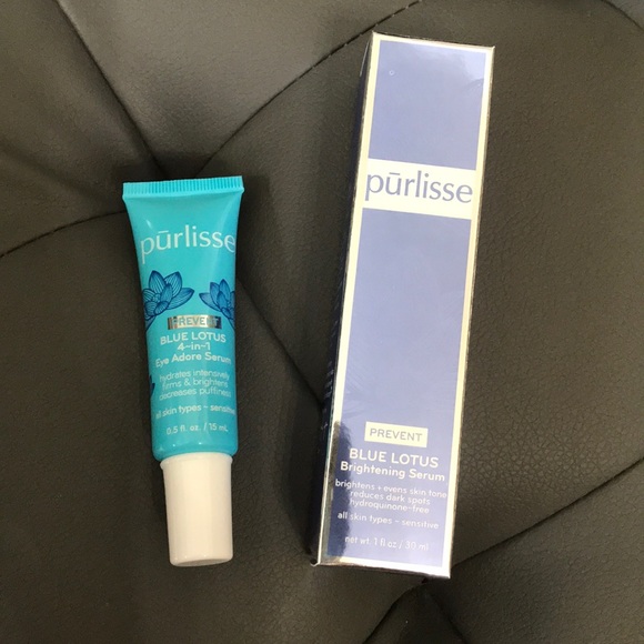 Purlisse Other - Purlisse blue lotus brightening serum & eye serum